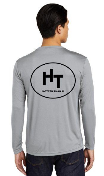 Adventure 815 Performance Long Sleeve (Grey w/Black Logo)