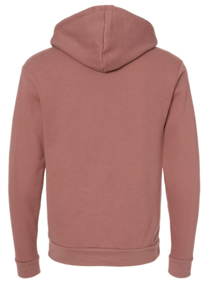 Dream 618 Fleece Hoodie (Mauve w/Natural Logo)