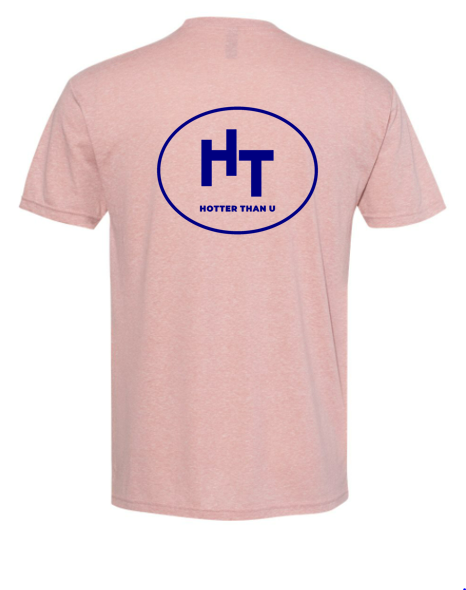 Classic 309 Performance Short Sleeve (Desert Pink w/Navy Logo)