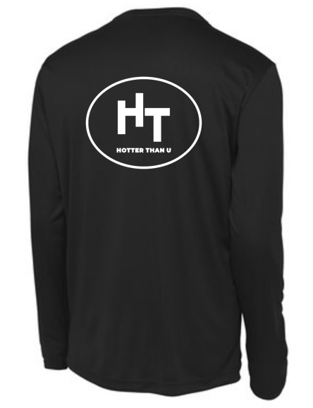 Adventure 815 Performance Long Sleeve (Black w/White Logo)