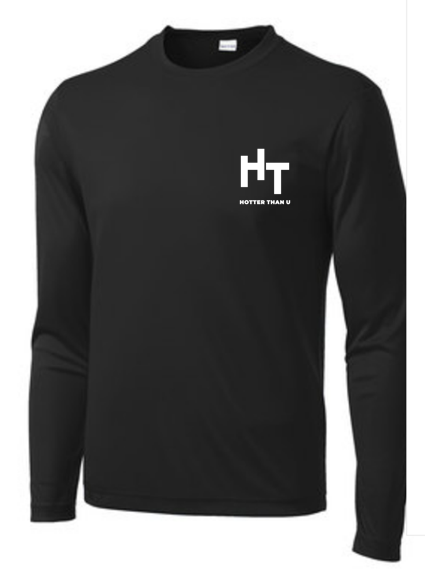 Adventure 815 Performance Long Sleeve (Black w/White Logo)