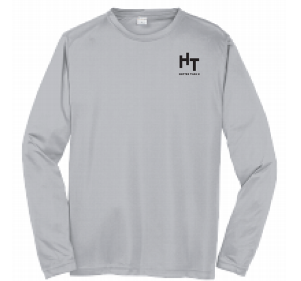 Adventure 815 Performance Long Sleeve (Grey w/Black Logo)